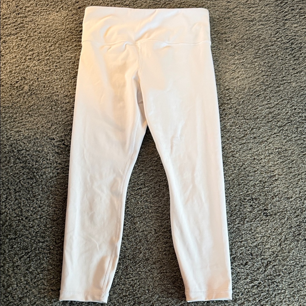 Athleta Ultra High-Rise Elation White 7/8s Tight Leggings